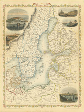 Baltic Countries and Sweden Map By John Rapkin