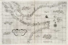 Asia, Middle East, Africa, North Africa and East Africa Map By Robert Dudley