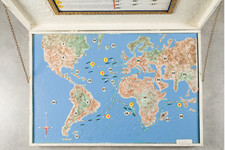 World, Italy, World War II, Curiosities and Naval & Marine Map By Arnaldo Pascucci