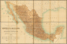 Mexico Map By Manuel Fernandez Leal