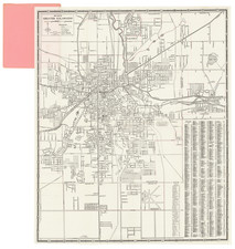 New Map of Greater Kalamazoo including Comstock, Parchment and Other Outlying Areas