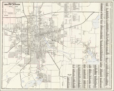 Michigan Map By Fred F. Johnson