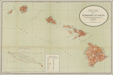 Hawaii and Hawaii Map By U.S. General Land Office