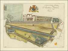 London Map By Johannes Kip