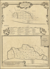 London and Curiosities Map By Society of Antiquaries of London