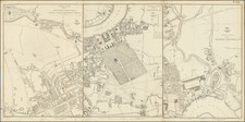 [Suburbs of London] Sheet 1: Bayswater, Notting Hill, Kensal Green, Shepherds Bush &c. [with] Sheet 2: Greenwich &c. [and] Sheet 3: Bromley, Blackwall &c.