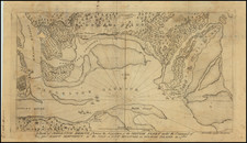 Southeast, South Carolina and American Revolution Map By Thomas Abernethie