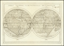 World Map By Giuseppe Rosaccio