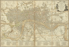 London Map By Carington Bowles