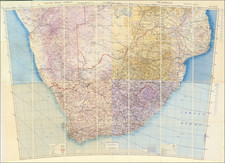 South Africa Map By War Office