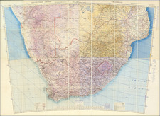 South Africa Map By War Office