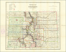 Colorado and Colorado Map By H.L. Thayer