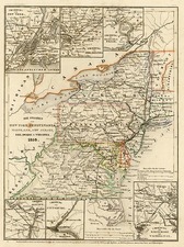 Mid-Atlantic and Southeast Map By Joseph Meyer