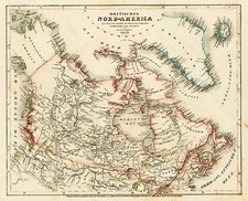 Alaska and Canada Map By Joseph Meyer