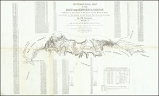 (Fort Boise to Fort Wallah-Wallah)   Topographical Map of the Road From Missouri To Oregon . . . Section VII 