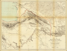 Map of Khorasan, and Neighboring Countries, Illustrating the Paper by Lieut. Colonel C.E. Stewart, 5th Punjab Infantry
