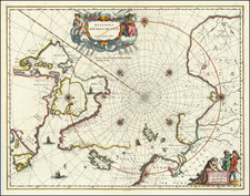 Polar Maps Map By Johannes Blaeu