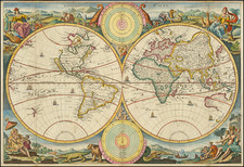 World and California as an Island Map By Daniel Stoopendahl