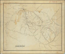 Alaska and Western Canada Map By Tappan Adney