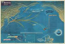 Europe, Mediterranean, Pictorial Maps and World War II Map By Educational Service Section / U.S. Navy