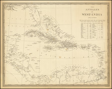 Caribbean Map By SDUK