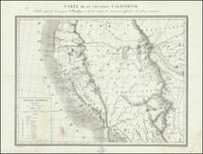 Arizona, Colorado, Utah, Nevada, Colorado, Utah, Oregon and California Map By E. Housse