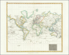 World Map By John Thomson