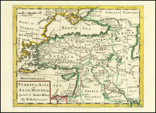 Turkey in Asia or Asia Minor &c.  Agreeable to Modern History . . .  By Herman Moll