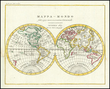 World Map By Giovanni Valerio Pasquali