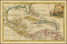 Florida and Caribbean Map By Thomas Jefferys