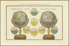 World and Celestial Maps Map By E.C. Middleton
