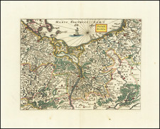 Poland and Baltic Countries Map By Matthaus Merian