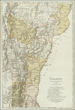 Vermont Map By Daniel Friedrich Sotzmann