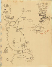 San Francisco & Bay Area Map By Robert "R" Crumb