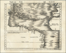 World, World, Atlantic Ocean, North America, South America and America Map By Martin Waldseemüller