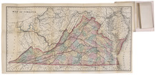 Virginia and Rare Books Map By Matthew Fontaine Maury