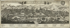 Jerusalem Map By Johanne Christoph Haffner