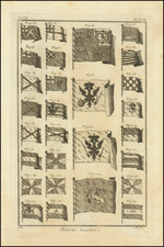 Marine, Pavillions  [Nautical Flags] By Denis Diderot