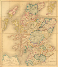 Scotland Map By John Betts