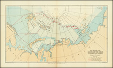 Polar Maps Map By Fridtjof Nansen