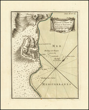 Spain Map By Jacques Nicolas Bellin