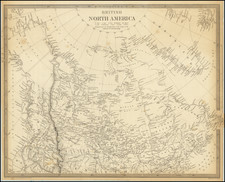 Alaska, Canada and Western Canada Map By SDUK