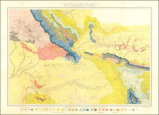 Wyoming and Geological Map By Ferdinand Vandeveer Hayden