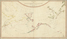 Alaska, Pacific, Russia in Asia and Western Canada Map By William Faden / Henry Roberts