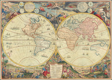 World Map By Nicolas de Fer