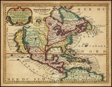 North America and California as an Island Map By Jacques Chiquet