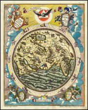 World, Eastern Hemisphere, Indian Ocean, India, Central Asia & Caucasus and Middle East Map By Heinrich Scherer