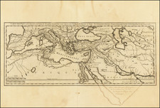 Mediterranean, Middle East, Turkey & Asia Minor and Greece Map By Guillaume Nicolas Delahaye