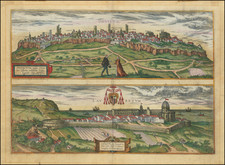 Other Italian Cities Map By Georg Braun  &  Frans Hogenberg