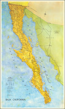 Baja California Map By Mike McMahan